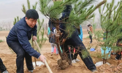 市上领导徐新荣,梁宏贤,师合林,姚靖江,马宏玉,薛海涛,刘景堂,白生瑞