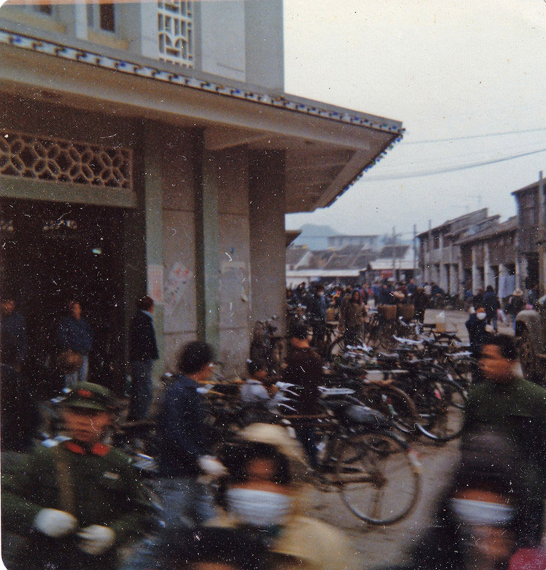 1979年美国游客拍摄的深圳街头