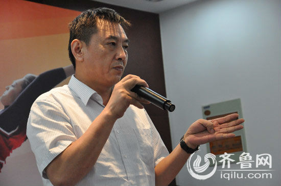 山东高速篮球俱乐部总经理李志科原标题:专访山东男篮