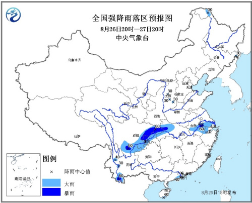 湖北四川重庆等地有较强降雨 局部暴雨到大暴雨_湖北频道_凤凰网