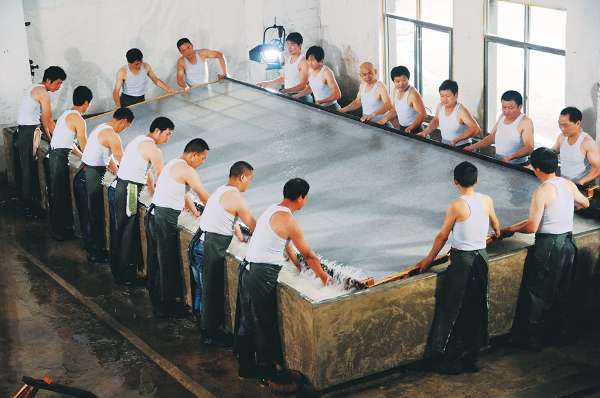 宣纸之王千禧宣15年后恢复抄制图