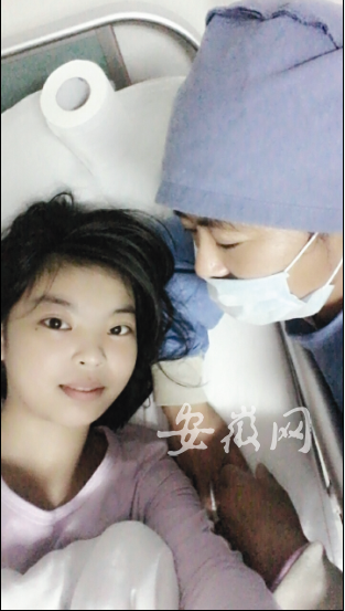 刘天宇和妈妈在一起