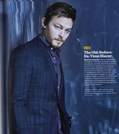 行尸走肉第四季男主角安德鲁·林肯发型二:这款成熟稳重的男生短发