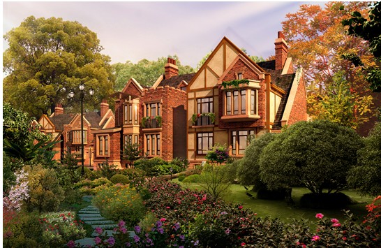 首创国际半岛:置业大北京 英伦别墅梦