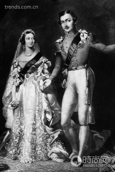 维多利亚女王的老公图片