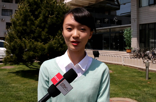 北京大学新闻与传播学院的大三学生皇甫凌雨