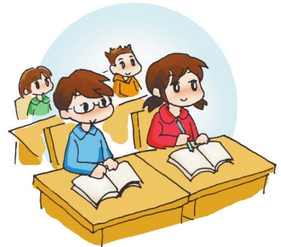 换同桌小学作文