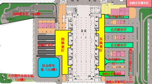 合肥南站地图 内部图片