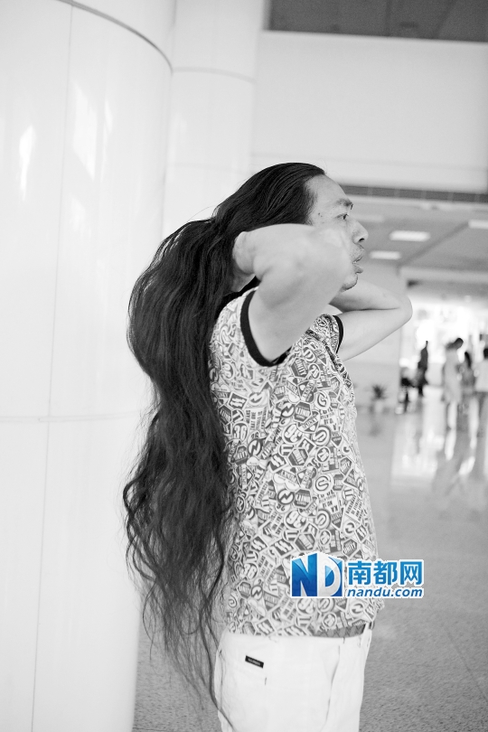 3米长发|头发|理发店_凤凰资讯