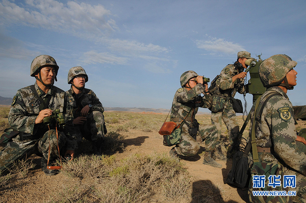 火力2015山丹陆军防空兵部队跨区基地化实兵实弹演习在甘肃举行