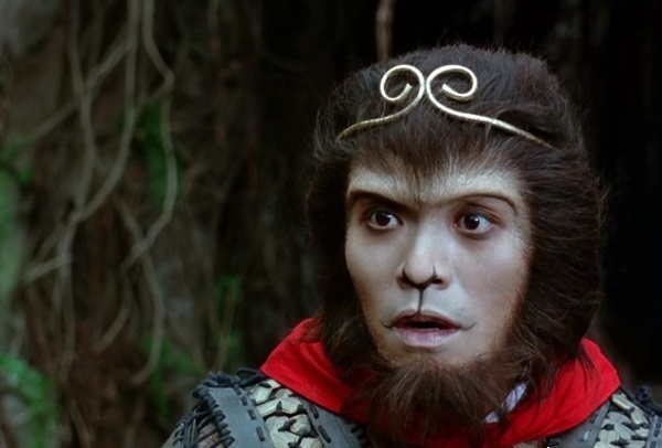 周星驰在《大话西游》中扮演的孙悟空