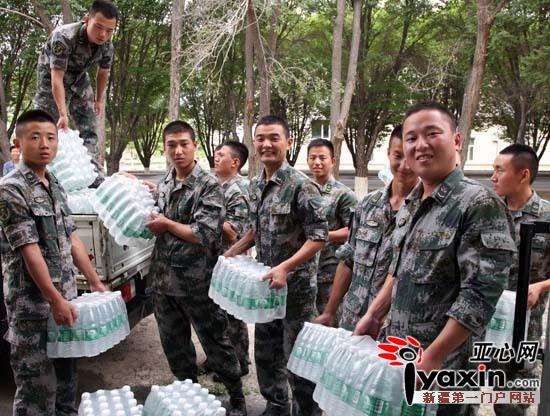 独山子石化乙烯厂慰问部队官兵