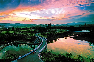 永川青峰将建公园图片