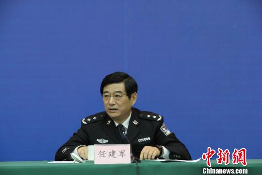 图为山东省公安厅副厅长任建军. 曾洁 摄