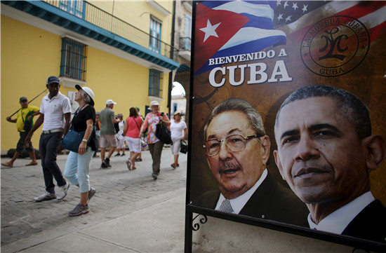 88年来第一次美国总统历史性访古巴