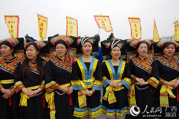 广西宁明:三月三祭祖传承骆越文化