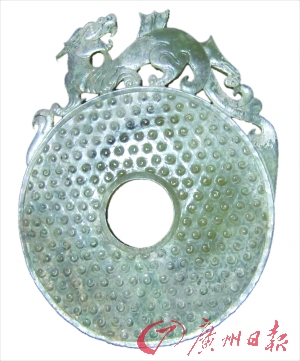 祭天玉璧刻谷纹 保佑五谷丰登？