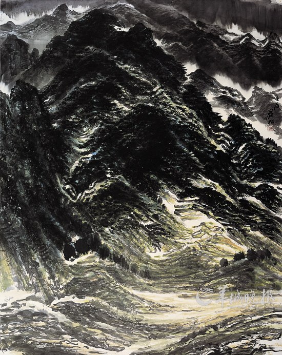 吞吐大荒许钦松的山水世界