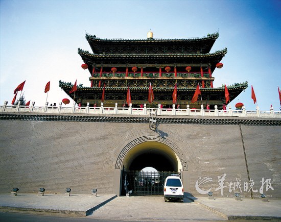 西安城墙庄严大气,一派皇城风范   国泰/东方ic