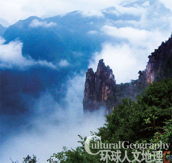 巫山神女峰世间最多情的石头组图
