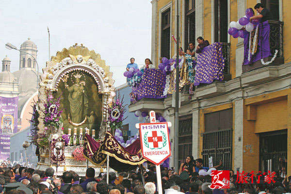 秘鲁最盛大的宗教节日&mdash;&mdash;奇迹之主