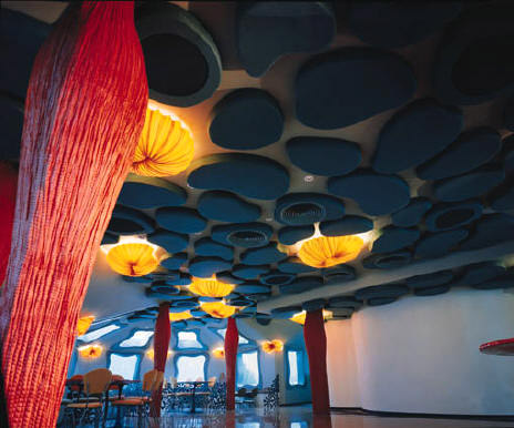 豪华水下餐厅以色列水底餐厅组图