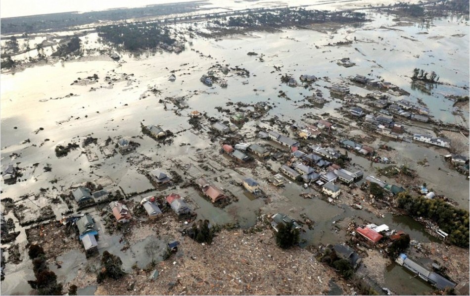 韩国发生海啸图片