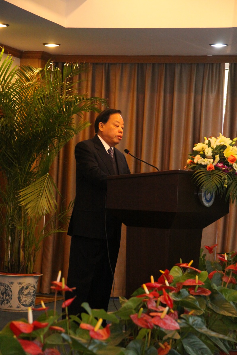 图片说明:王基铭院士发言