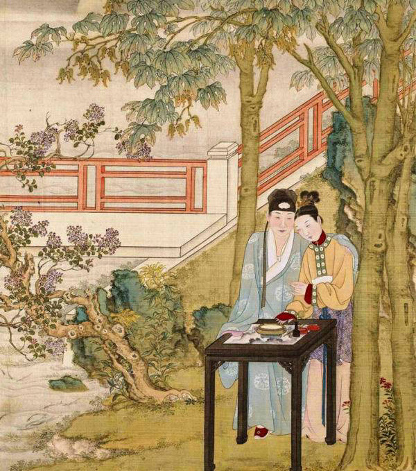 乾隆燕寝怡情画册