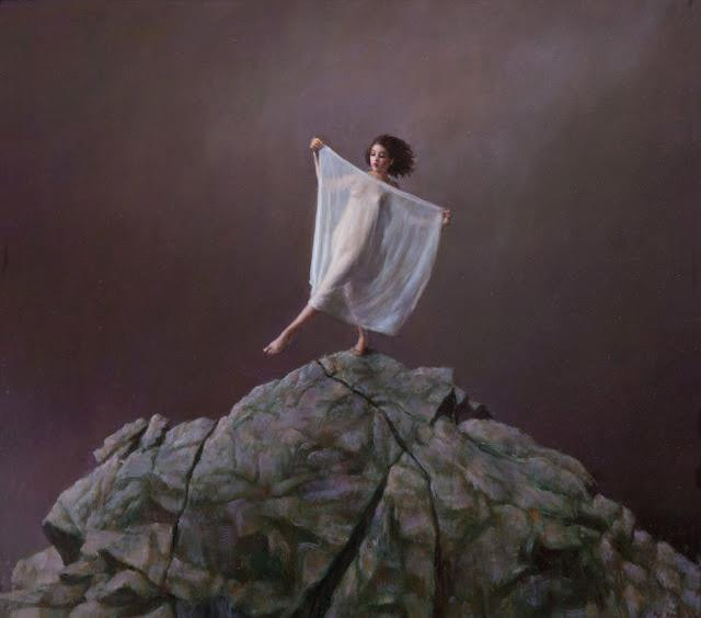 【转载】精致的人体油画集:唯美裸女 以假乱真