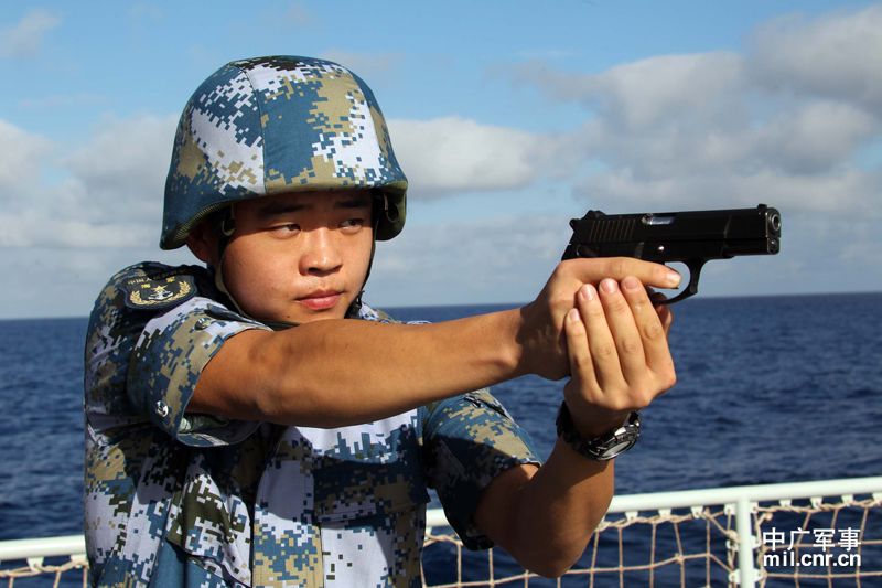 第十一批护航编队风采