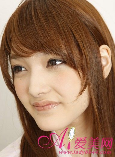 柔顺刘海巧修颜 适合学生的直发推荐