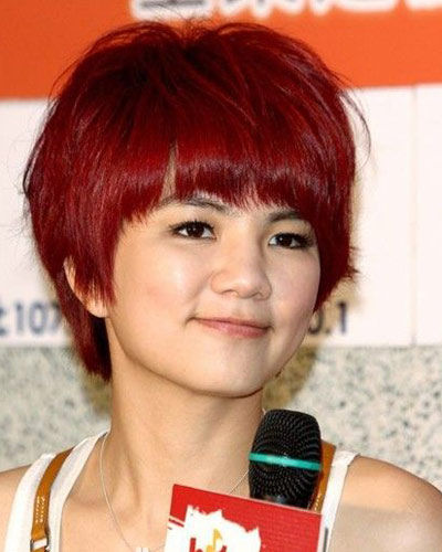 短发超级清爽有个性.