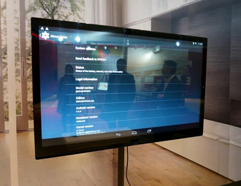 史上最巨大平板电脑亮相ces:最大65英寸 外观似电视