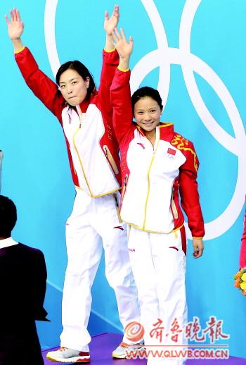 北京时间29日晚上,吴敏霞/何姿获得伦敦奥运女子双人3米板金牌.
