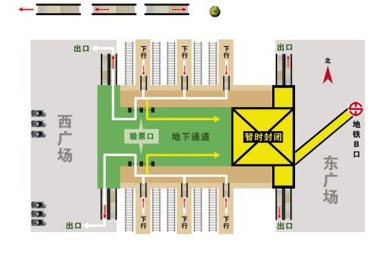 沈阳南站内部平面图图片