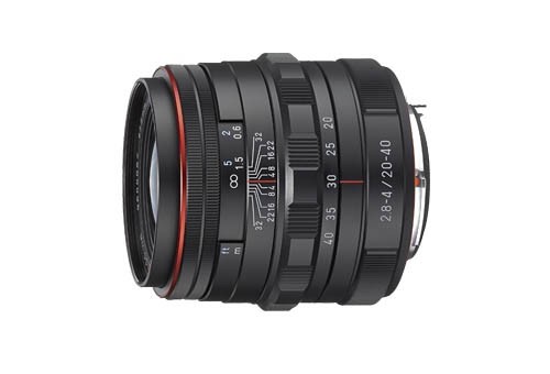 网传宾得将会推出20 40mm新镜 奇异焦段