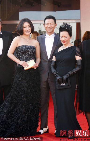 《桃姐》主演刘德华,叶德娴,秦海璐(资料图).