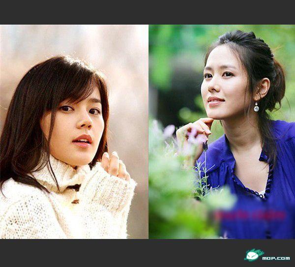 图为韩佳人vs孙艺珍