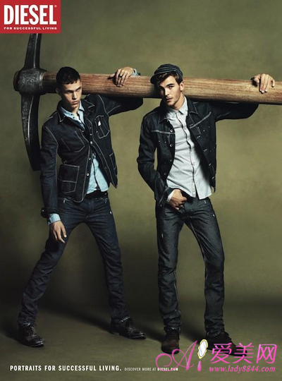 玩味牛仔裤 diesel最新广告大片,爱美网奢华推荐迪赛2012春夏大片