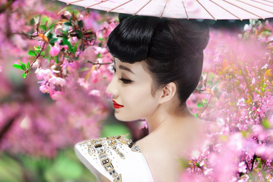 丁晓红歌曲桃花源欲拍mv选景地挑花眼图